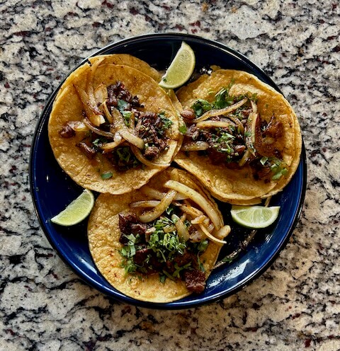 El Aztecas Tacos de Carne Asada